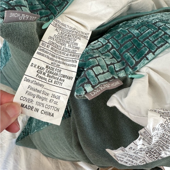 Pillow 1 of 2 Jenga laguna D.V. Kap decorative pillows - Picture 8 of 10